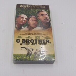 O Brother Where Art Thou Sealed VHS Tape Cult Classic Factory Sealed